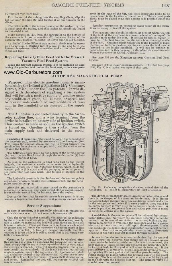 Autopulse Fuel Pump